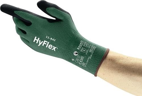 Handschuhe HyFlex 11-842 EN ISO 21420,EN 388, EN407 PSA-Kategorie III ANSELL