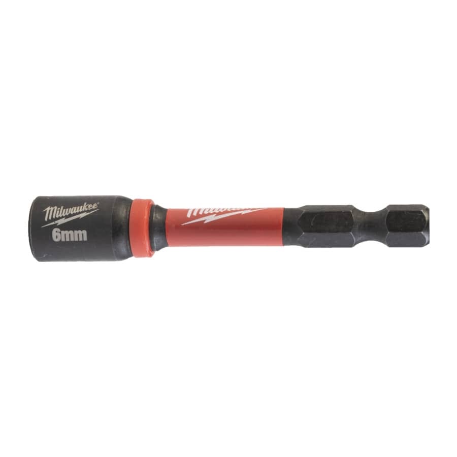 MILWAUKEE 6,0 x 65 mm, M3,5 magnetisch SHOCKWAVE Steckschlüssel 1/4"