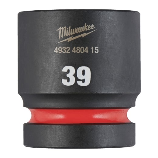 MILWAUKEE 39 x 65 mm SHOCKWAVE Schlagnuss 1" kurz