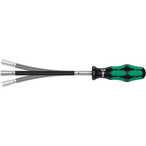 WERA Schlauchklemmenschraubendreher SW 7mm Schaft-L.167mm a6-KT./ Kraftform WERA