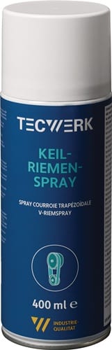 TECWERK Keilriemenspray hellgelb 400ml Spraydose TECWERK