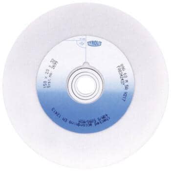 TYROLIT Schleifbockscheibe Ø200xB25x51mm 80 Form 1 89A 80 L5A V217 Edelkorund TYROLIT