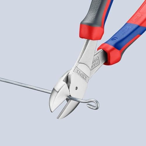 KNIPEX Kraftseitenschneider L.200mm Form 0 Comfort-Griff KNIPEX