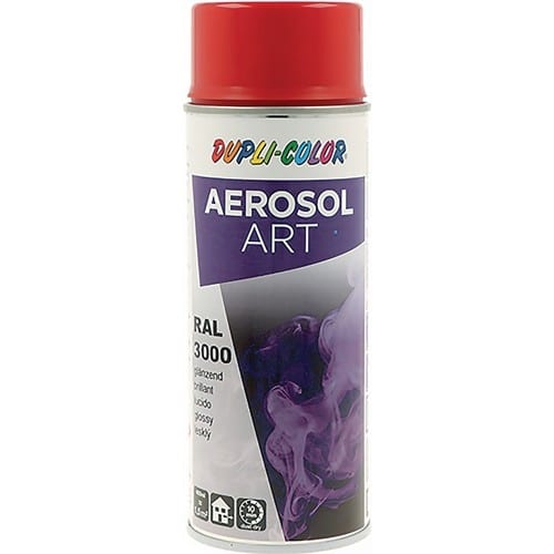 DUPLI-COLOR Buntlackspray AEROSOL Art feuerrot glänzend RAL 3000 400ml Spraydose