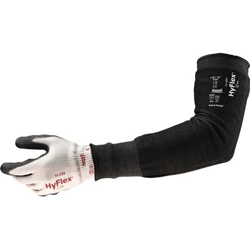 ANSELL Armschützer HyFlex 11-250 305mm schwarz HPPE-Intercept-Gewebe