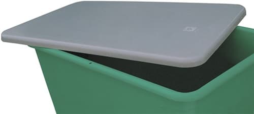 CEMO Flachdeckel f.GFK-Behälter 200l fl.