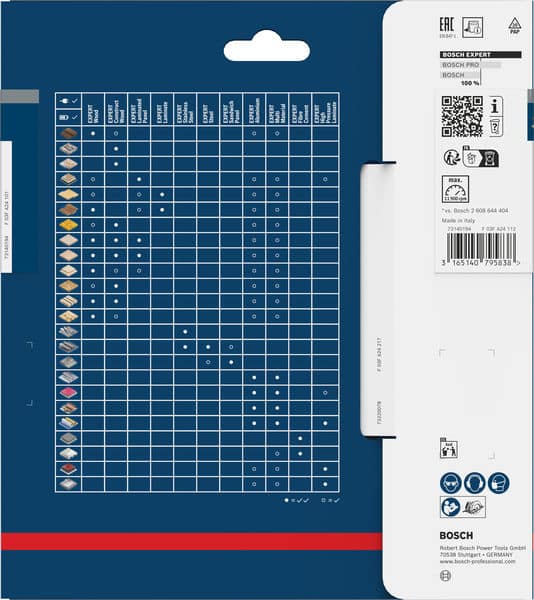 BOSCH Kreissägeblatt Expert for Wood, 160 x 20 x 2,2 mm, 36