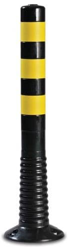 Sperrpfosten Ku.schwarz/gelb D.80mm z.Schr.H.ü.Flur=750mm