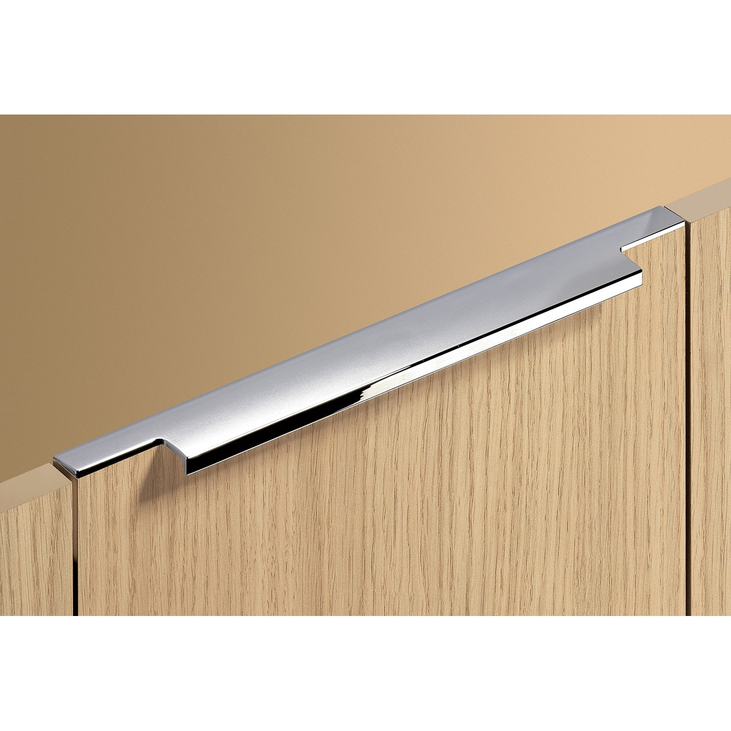 HETTICH Griffleiste Lamezia, L 995 mm, B 39 mm, Verchromt glanz, 9105811