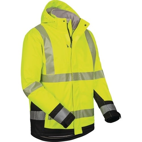 ELYSEE Warnschutz-Softshelljacke Melvin Gr.M gelb/schwarz ELYSEE