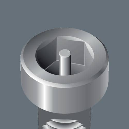 WERA Bit 840/4 Z 840/4 Z Hex-Plus BO 1/4 Zoll 2,5mm L.89mm zähhart,HEX-Plus WERA