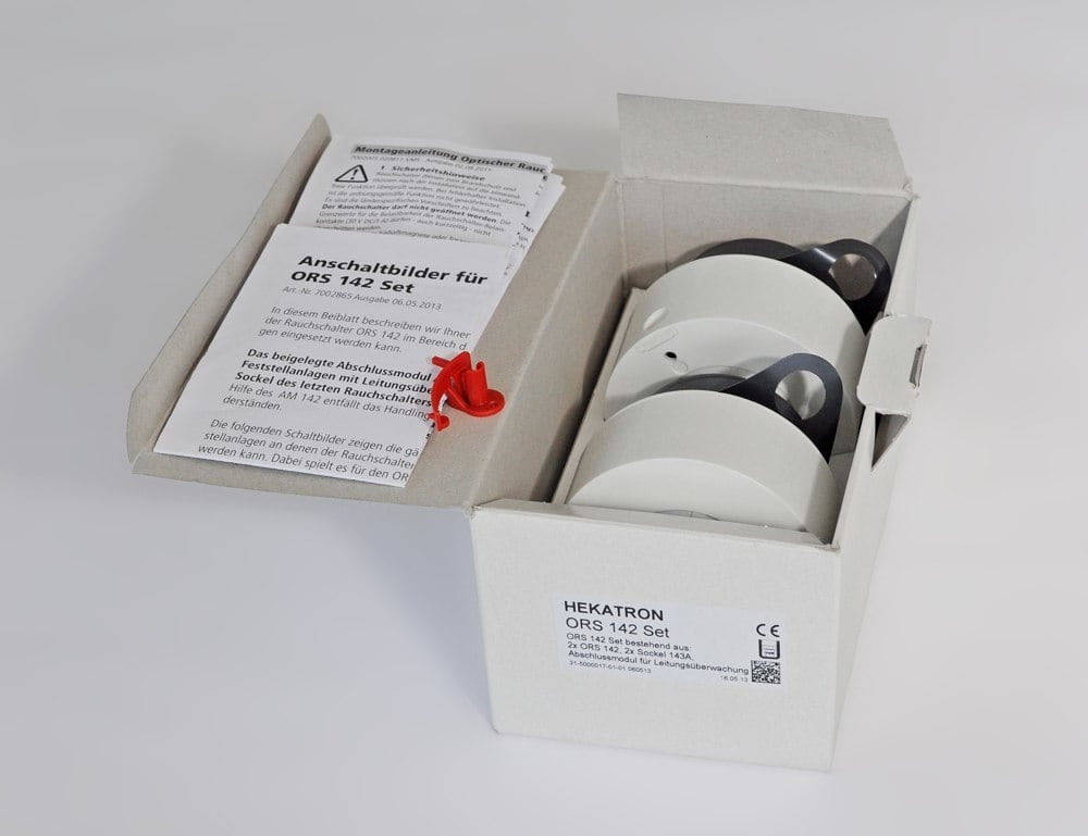 HEKATRON Rauchschalter ORS 142 Set