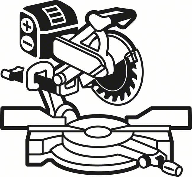 BOSCH Akku-Kreissägeblatt Expert for Wood, 216 x 1,7/1,2 x 30, 48 Zähne