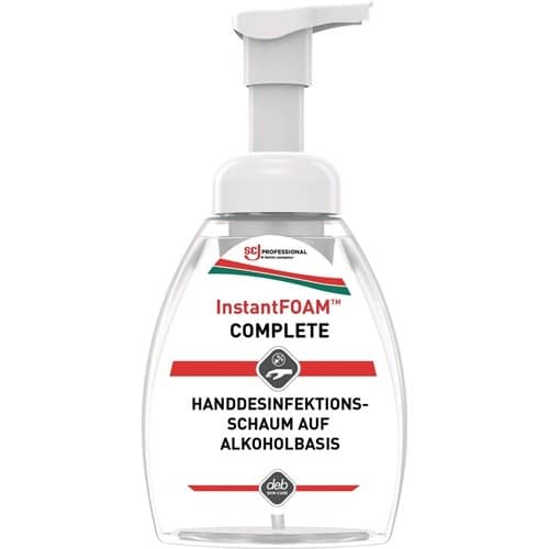 SC JOHNSON PROFESSIONAL Schaum-Handdesinfektionsmittel InstantFOAM® Complete 250ml Flasche
