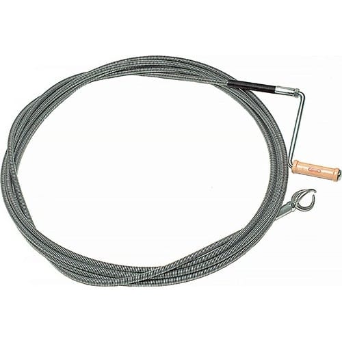 CABERE Rohrreinigungswelle L.5m Wellen-D.12mm Krallen-D.40mm doppellag.m.Stahlkuppl.