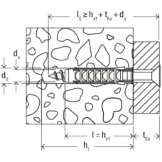 FISCHER Dübel SX 5x25