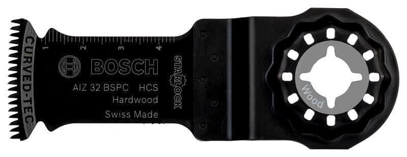 BOSCH HCS Tauchsägeblatt AIZ 32 BSPC Hard Wood, 50 x 32 mm, 10er-Pack