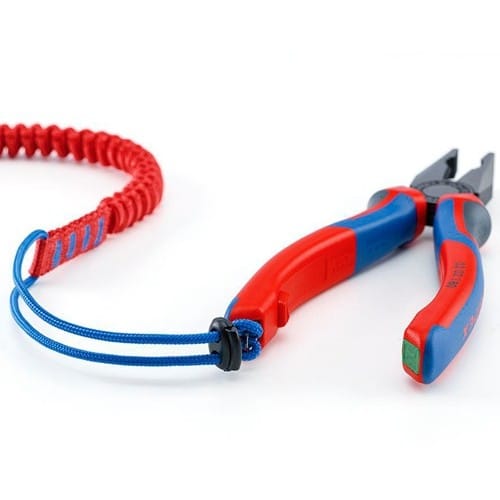 KNIPEX Kombizange L.180mm pol.Mehrkomp.-Hülle KNIPEX