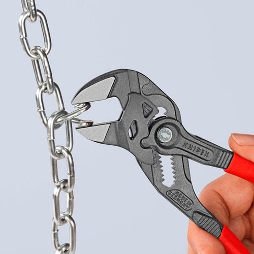 KNIPEX Zangenschlüssel L.180mm schwarz atram.Spann-W.40mm Ku.-Überzug