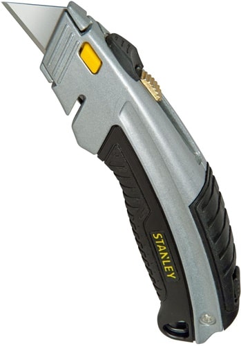 STANLEY Schnellwechselprofimesser Gesamt-L.180mm einziehbar SB-verpackt STANLEY
