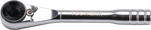 TECWERK Bit-/Hebelumschaltknarre 1/4 Zoll direkte Bitaufn.L.95mm 72 Z.TECWERK
