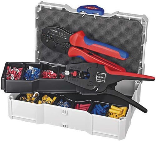 KNIPEX Kabelverbindersortiment 287-tlg.0,5-6 mm² Sortimentskoffer KNIPEX