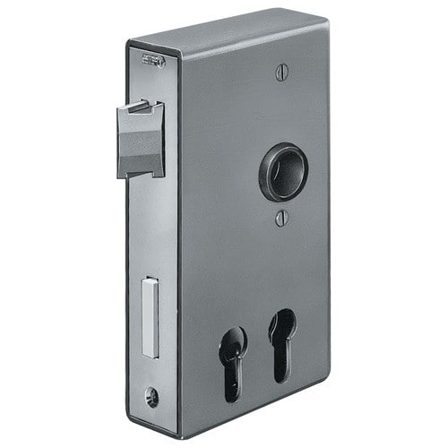 AMF Schlosskasten 140D-PZ DIN L/R Maß A40xB94,5xC173mm Dornm.30/60mm AMF
