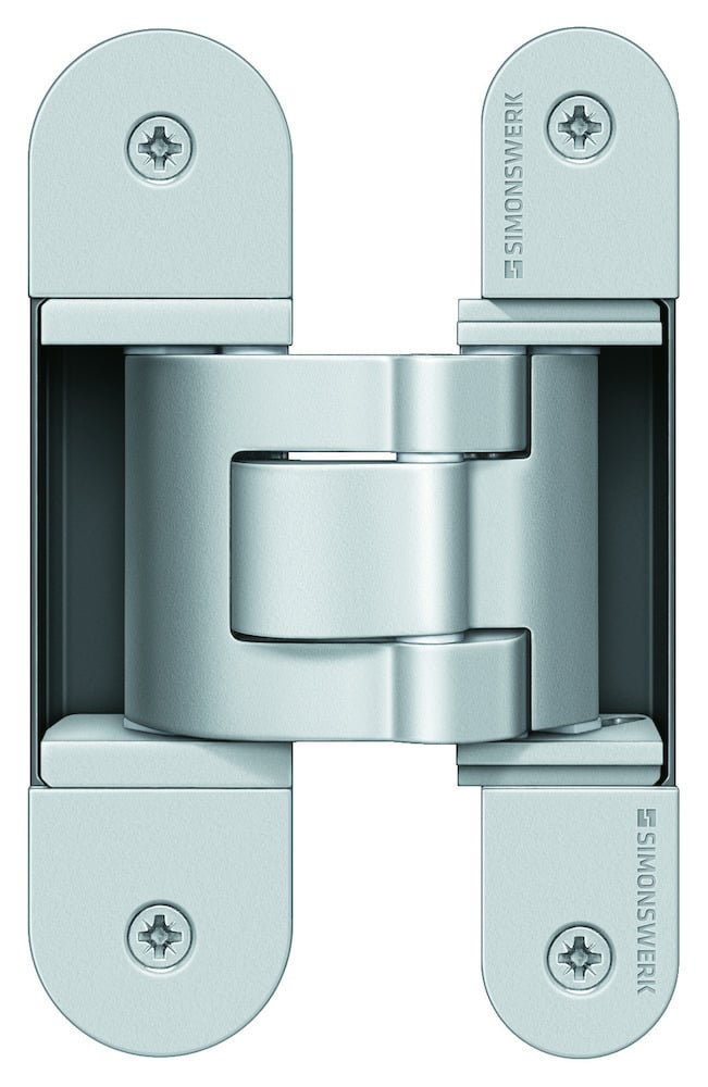 SIMONSWERK Verdecktliegendes Türband TECTUS® TE 311 3D FVZ 44, neusilberfarbig