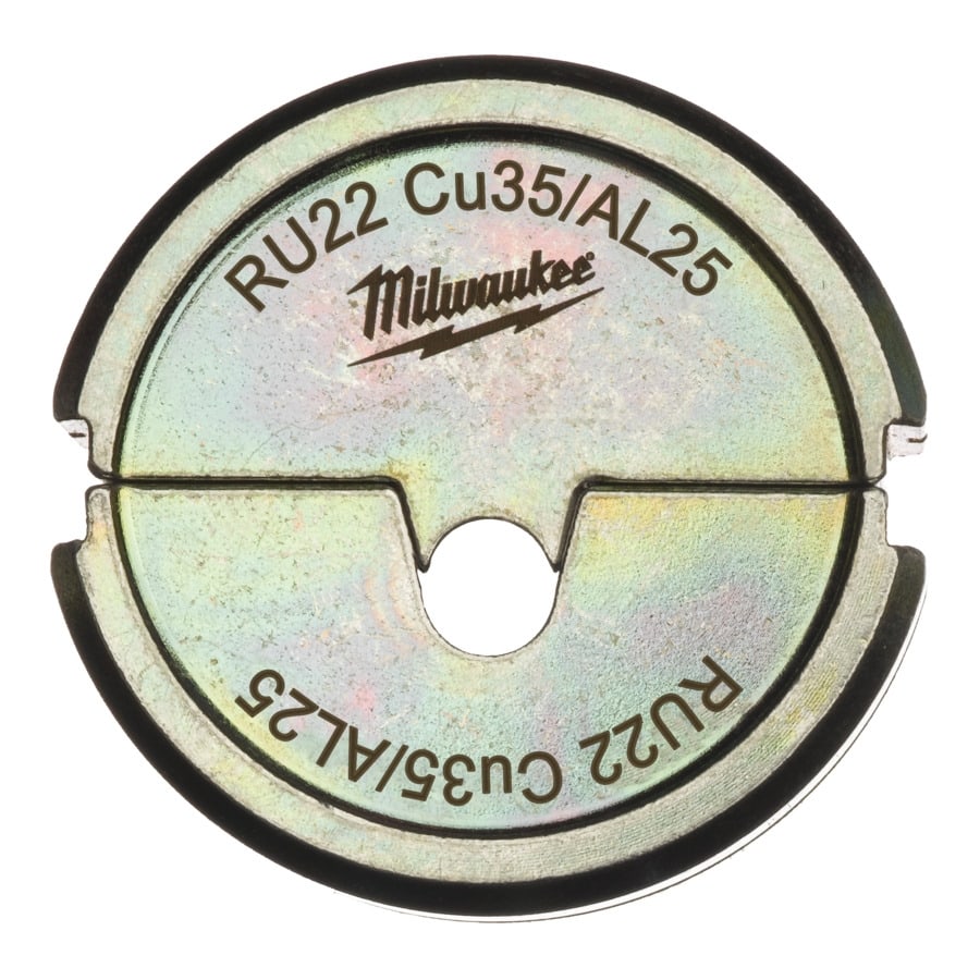 MILWAUKEE RU22 Cu35/AL25 für Cu/Al Presseinsatz für hydraulisches Akku-Presswerkzeug