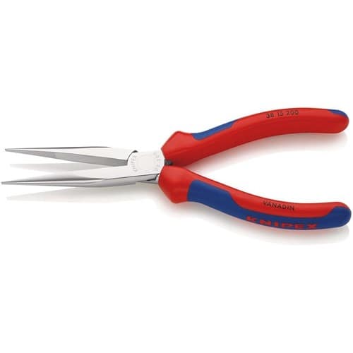 KNIPEX Mechanikerzange L.200mm Form 1 ger.Mehrkomp.-Hülle verchr.KNIPEX