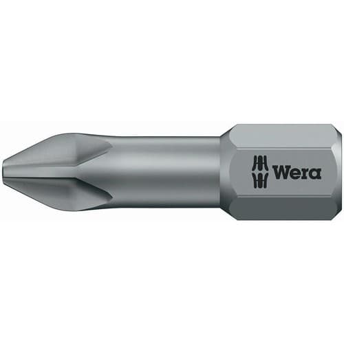 WERA Bit 851/1 TZ 1/4 Zoll PH 2 L.25mm Torsionszone,zähh.WERA