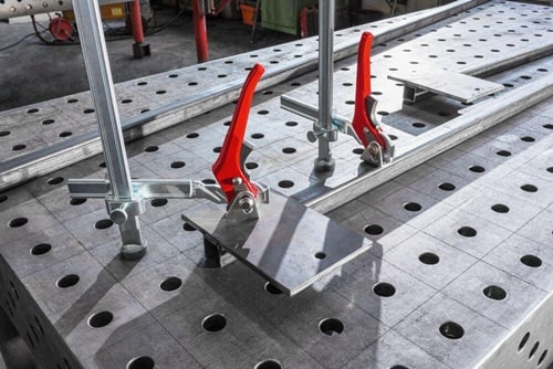 BESSEY Spannelement TWV m.variabler A.max.300mm f.Bohrungs-D.28mm BESSEY