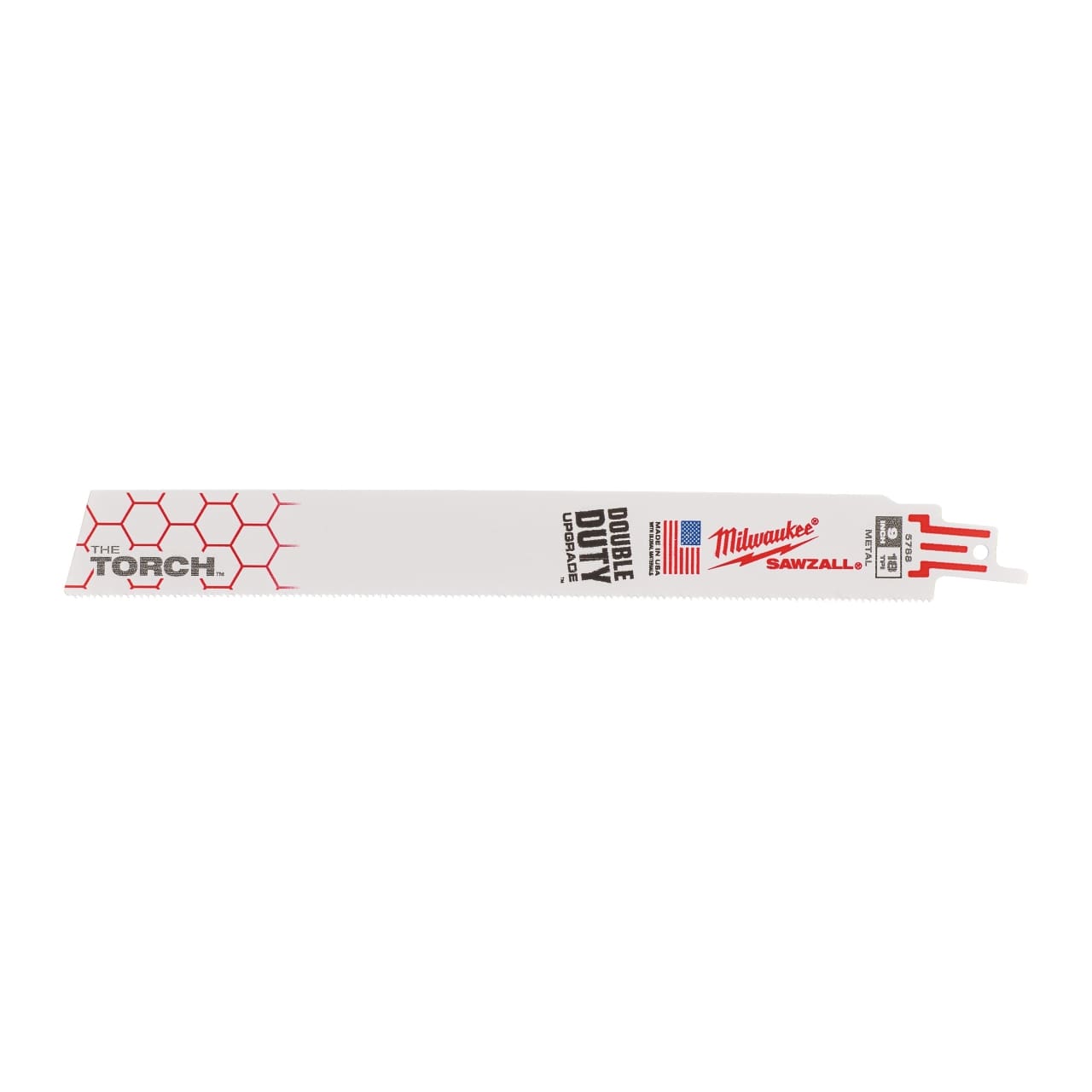MILWAUKEE 230 x 1,4 mm (18 TPI) Säbelsägeblatt Metall THE TORCH