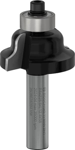 BOSCH Profilfräser B, 8 mm, R1 4 mm, B 8 mm, L 12,4 mm, G 54 mm