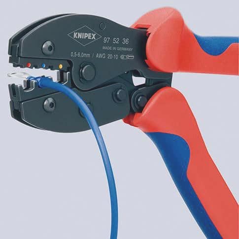 KNIPEX Crimpzange PreciForce® L.220mm 0,5- 6 (AWG 20-10) mm² 487g KNIPEX