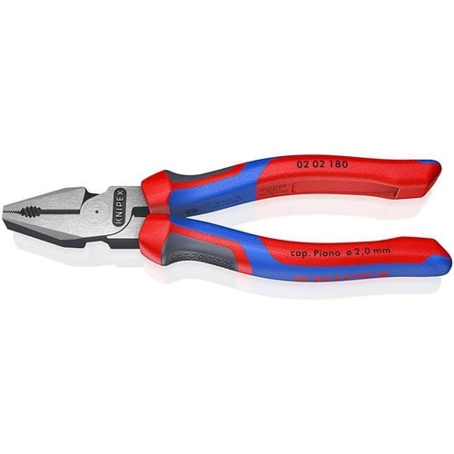 KNIPEX Kraftkombizange L.180mm pol.Comfort-Griff KNIPEX