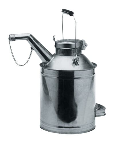 Ölvorratskanne Weißblech PRESSOL