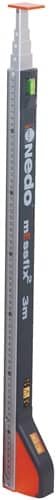 NEDO Teleskopmaßstab mEssfix 2 Messber.0,70-3,00m L.0,7m 1,3kg NEDO