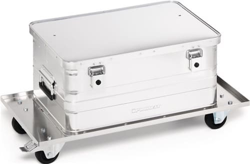 Nordwest Transportwagen STA verz.f.Aluminiumboxen 29 l-91l Gesamt-Trgf.50kg