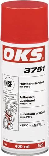 OKS Haftschmierstoff m.PTFE OKS 3751 weißlich NSF H1 400ml Spraydose OKS