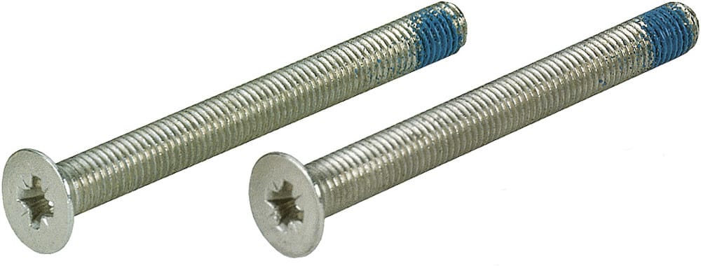 HOPPE® Gewindeschrauben-Set M5 für FS-Innentür-Kurzschild-Garnituren, Eisen 75 mm Kreuzschlitz