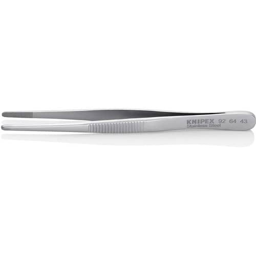 KNIPEX Präzisionspinzette L.120mm ger.Spitzen-B.3mm verchr.KNIPEX