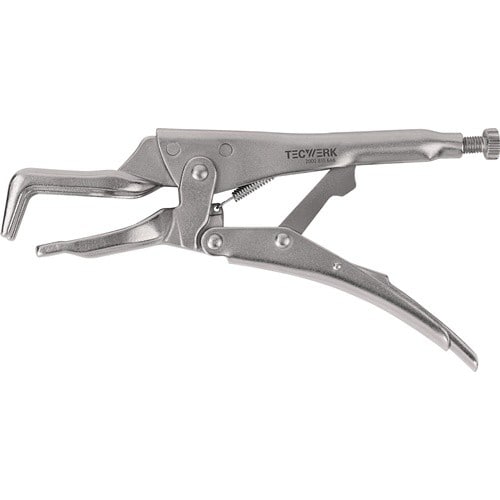 TECWERK Rohrschweißergripzange Gesamt-L.280mm Spann-W.max.70mm TECWERK