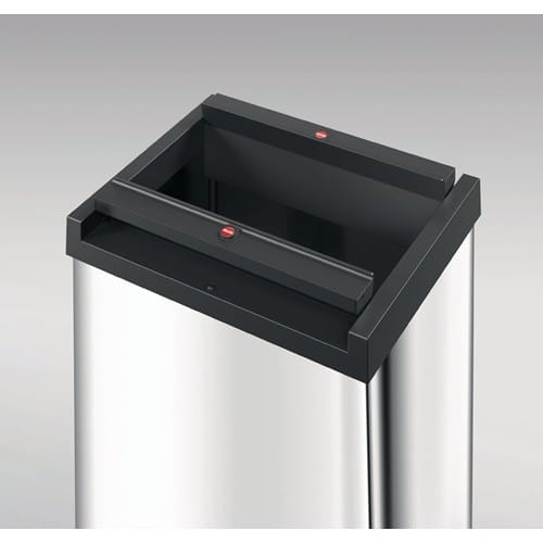 HAILO Abfallbehälter H763xB339xT260mm 52l VA HAILO