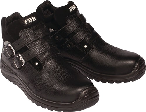 FHB Sicherheitsstiefel NORBERT Gr.46 W.11 schwarz S3 HRO Kuhleder FHB