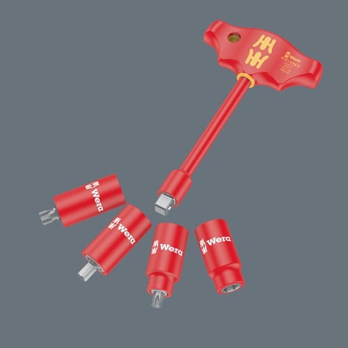 WERA Adapterschraubendreher 410 iVDE B f.3/8Zoll Steckschlüsseleinsätze Innenvierkant