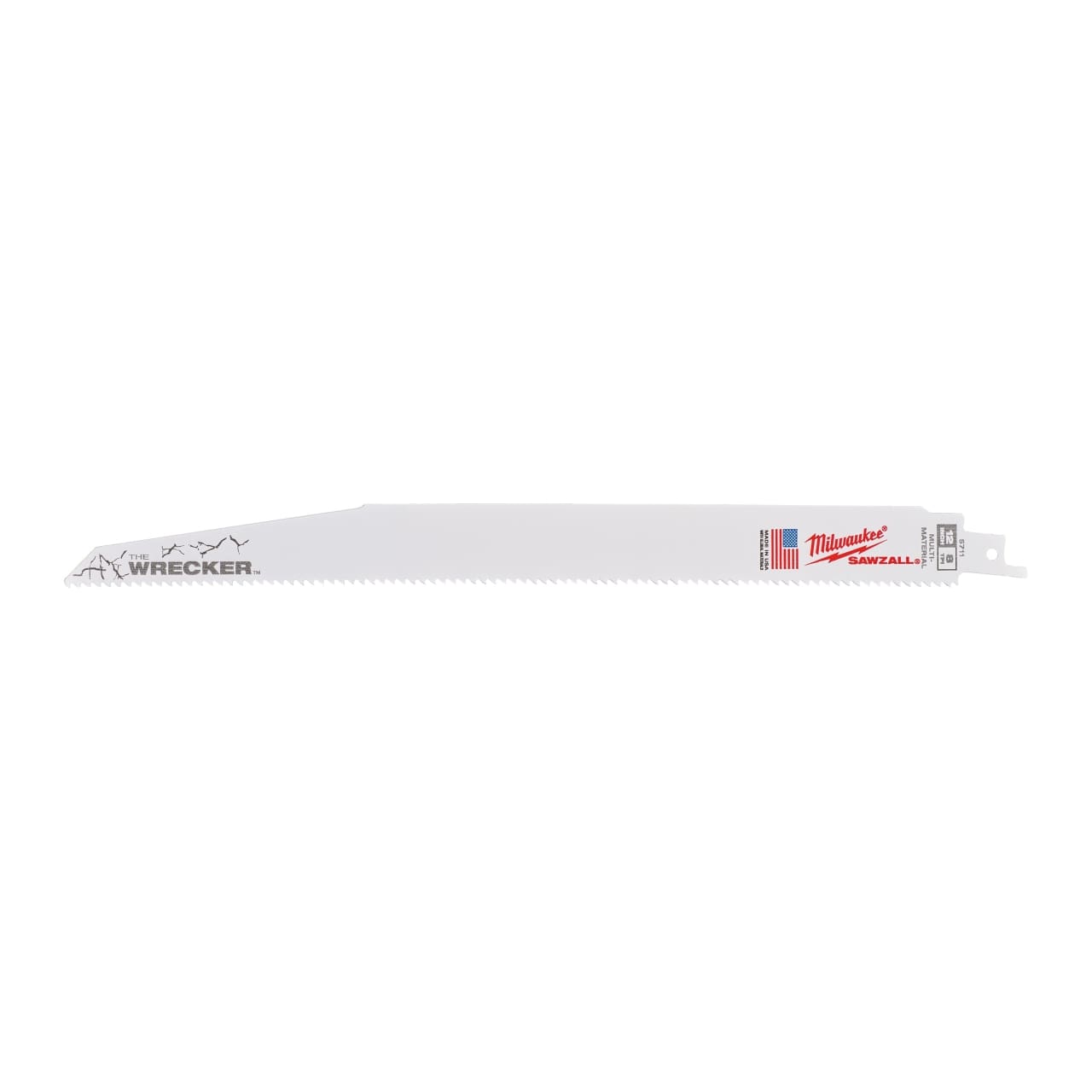 MILWAUKEE 300 x 3,6/2,3 mm (7/11 TPI) Säbelsägeblatt THE WRECKER