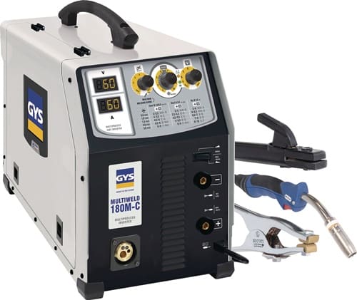 GYS MIG/MAG-Schweißanlage MULTIWELD 180M-C m.Zub.30-180 A gasg.GYS