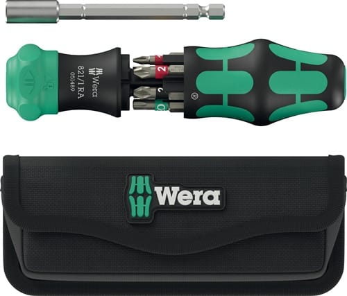 WERA Magazinbithalter Kraftform Kompakt 28 RA 6-tlg.WERA