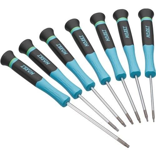 HAZET Feinmechanikerschraubendrehersatz 811EL-T/7 7-tlg.Innen TORX® Pro HAZET